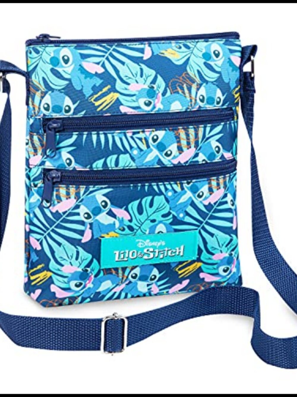 Kids Crossbody Bag with Adjustable Strap 3 Zipped Compartments